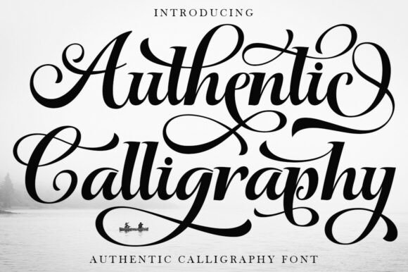Authentic Calligraphy: The Typeface That Feels Like a Handwritten Letter