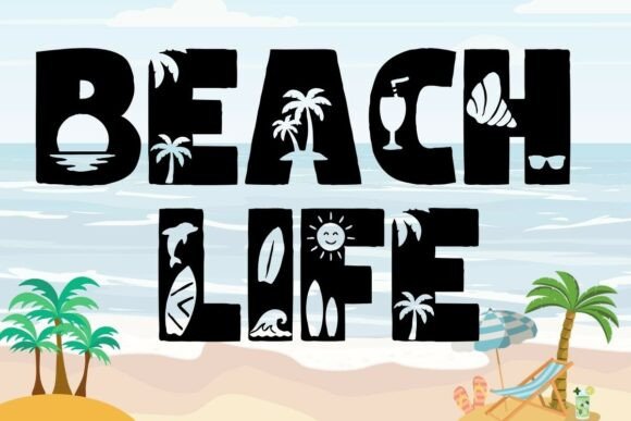 Beach Life Font: A Designer's Guide to Coastal Typography