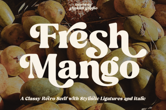 Bring Vintage Charm to Your Next Project with Fresh Mango