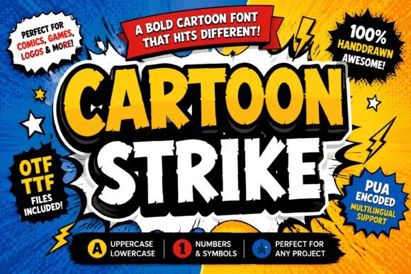 Cartoon Strike: Inject Pure Action Into Your Designs