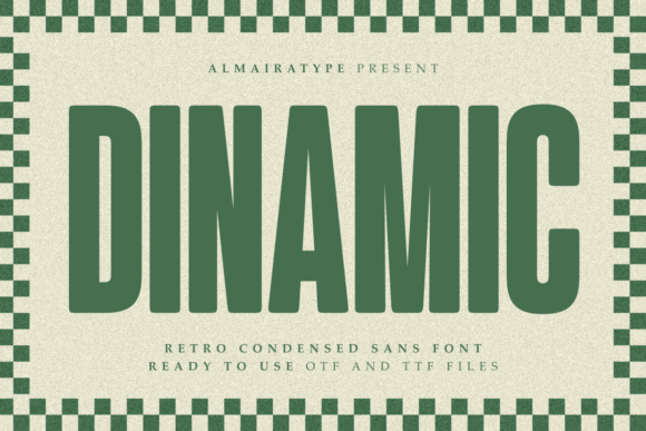 Dinamic: Where Retro Cool Meets Modern Design Clarity
