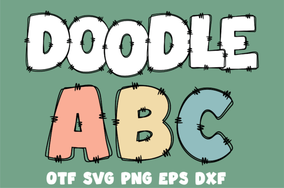 Doodle ABC: Adding Playful Charm to Your Projects