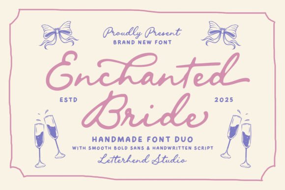 Enchanted Bride: A Font Duo for Timeless Romance