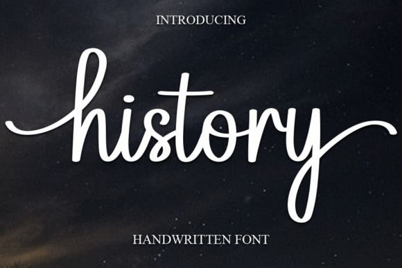 History: The Sweet, Cursive Font That Brings Designs to Life