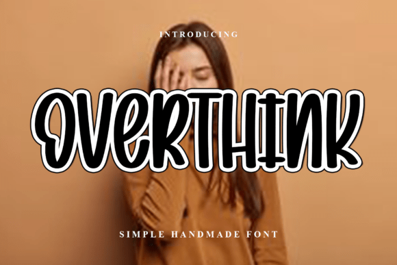Overthink: The Fluid Script for Modern Sophistication