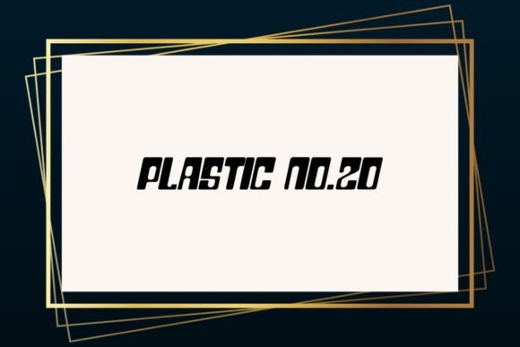 Plastic Twenty: A Creative Font with Playful Personality