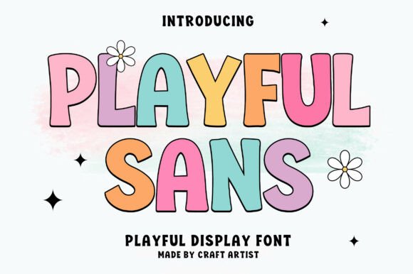 Playful Sans: Your Go-To Font for Joyful Design