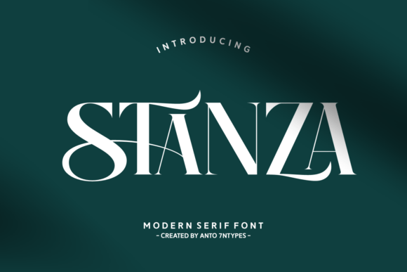 Stanza: Where Serif Elegance Meets Modern Flair