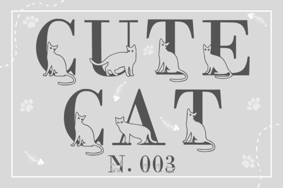 Unleashing the Charm of Cute Cat N.003