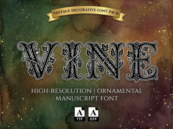 Vine: A Creative Display Font for Bold Projects